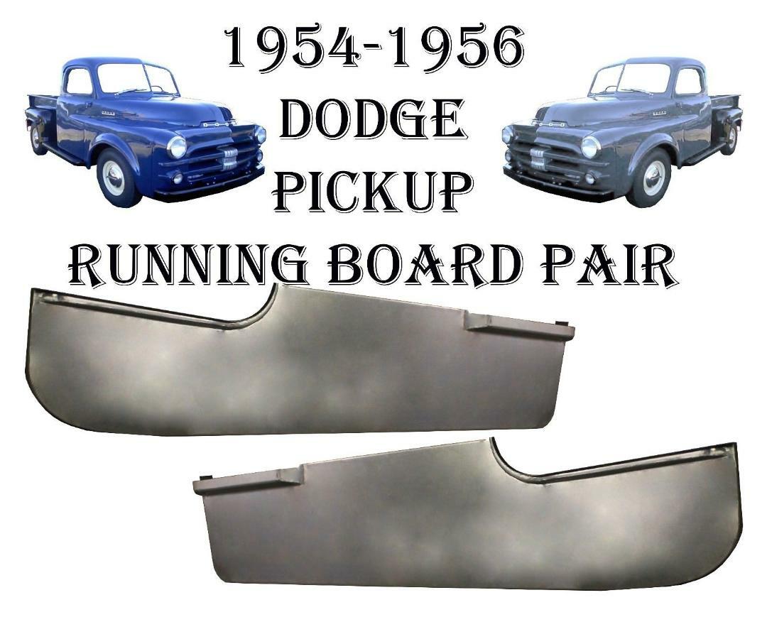 1954 1955 1956 Dodge Running Boards NEW PAIR 1954 1955 1956 Dodge Running Boards NEW PAIR