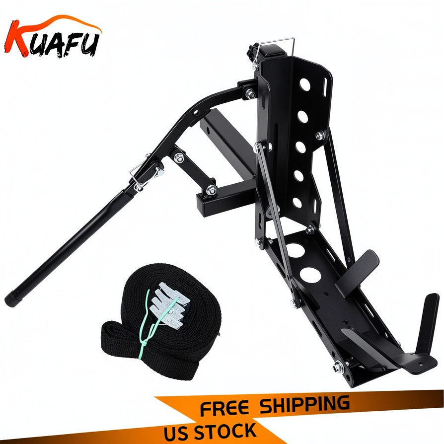Portable Motorcycle Trailer Carrier Tow Dolly Hauler Rack Hitch 800LBS Portable Motorcycle Trailer Carrier Tow Dolly Hauler Rack Hitch 800LBS