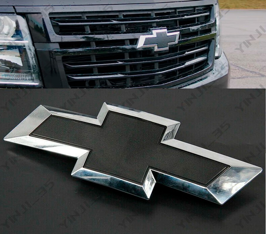 NEW 2015-2020 Chevrolet Tahoe Suburban Black Front Grille Bowtie Emblem 84722856