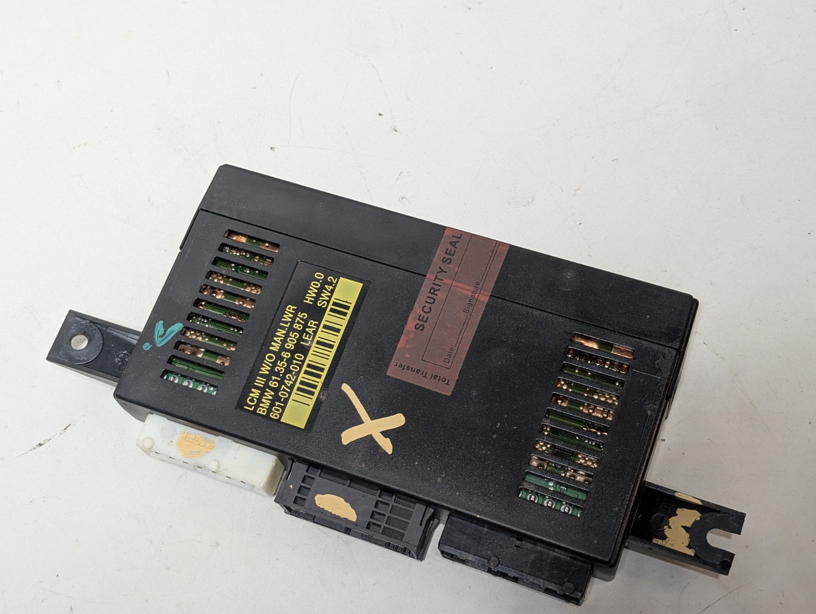 2000-2006 BMW X5 E53 LIGHTING CONTROL MODULE LCM III W/O MAN.LWR 61.35-6905875