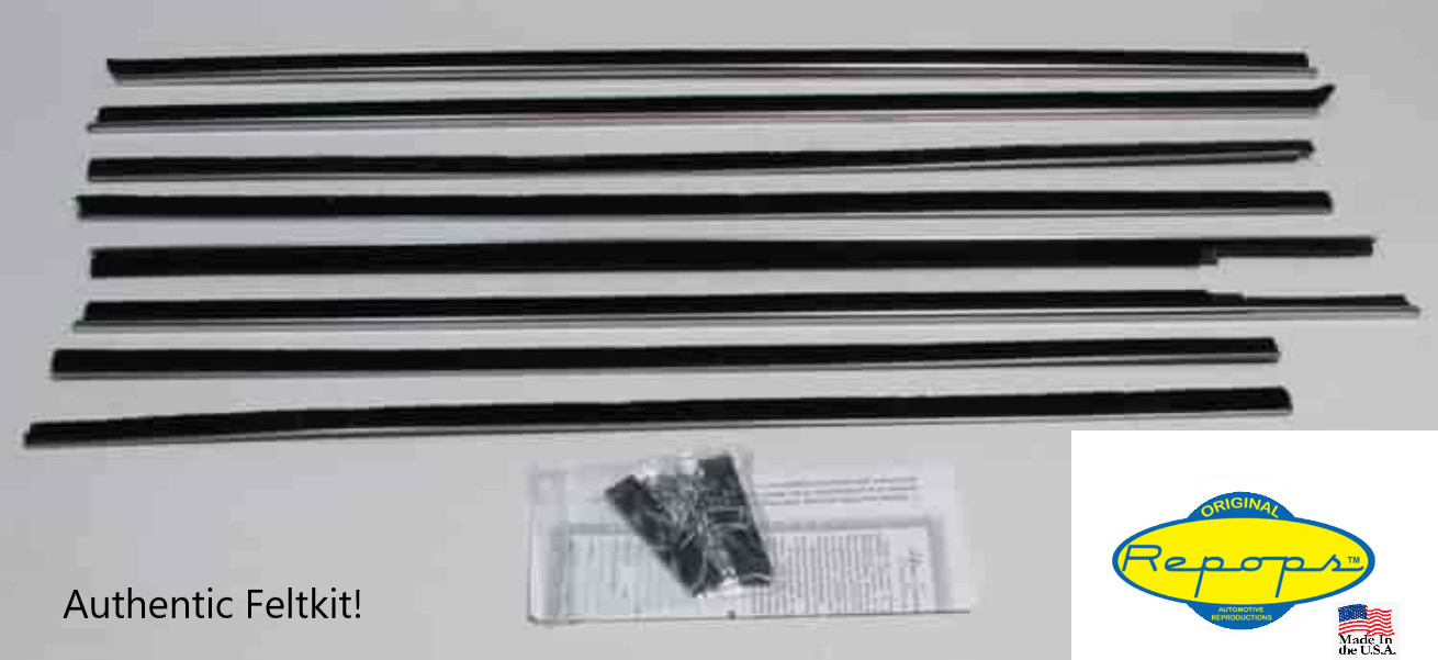 59 60 Chevy Impala 2-Door Hardtop Door Window Felt Fuzzies Rubber Seal 8 Pc Kit 59 60 Chevy Impala 2-Door Hardtop Door Window Felt Fuzzies Rubber Seal 8 Pc Kit
