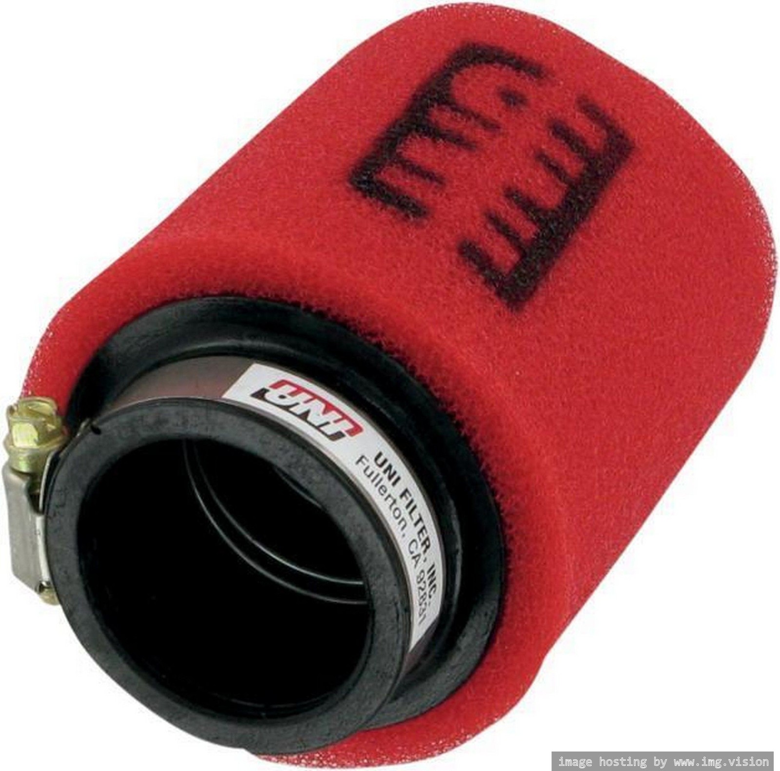 Uni Universal Clamp-On Dual Layer Pod Air Filter Straight 1-3/4