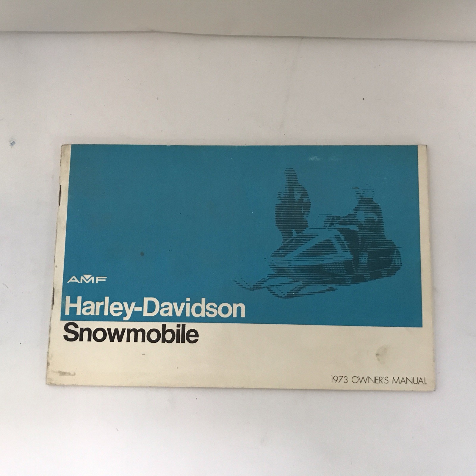 Rare AMF Harley-Davidson Snowmobile 1973 Owners Manual 99474-73 Rare AMF Harley-Davidson Snowmobile 1973 Owners Manual 99474-73