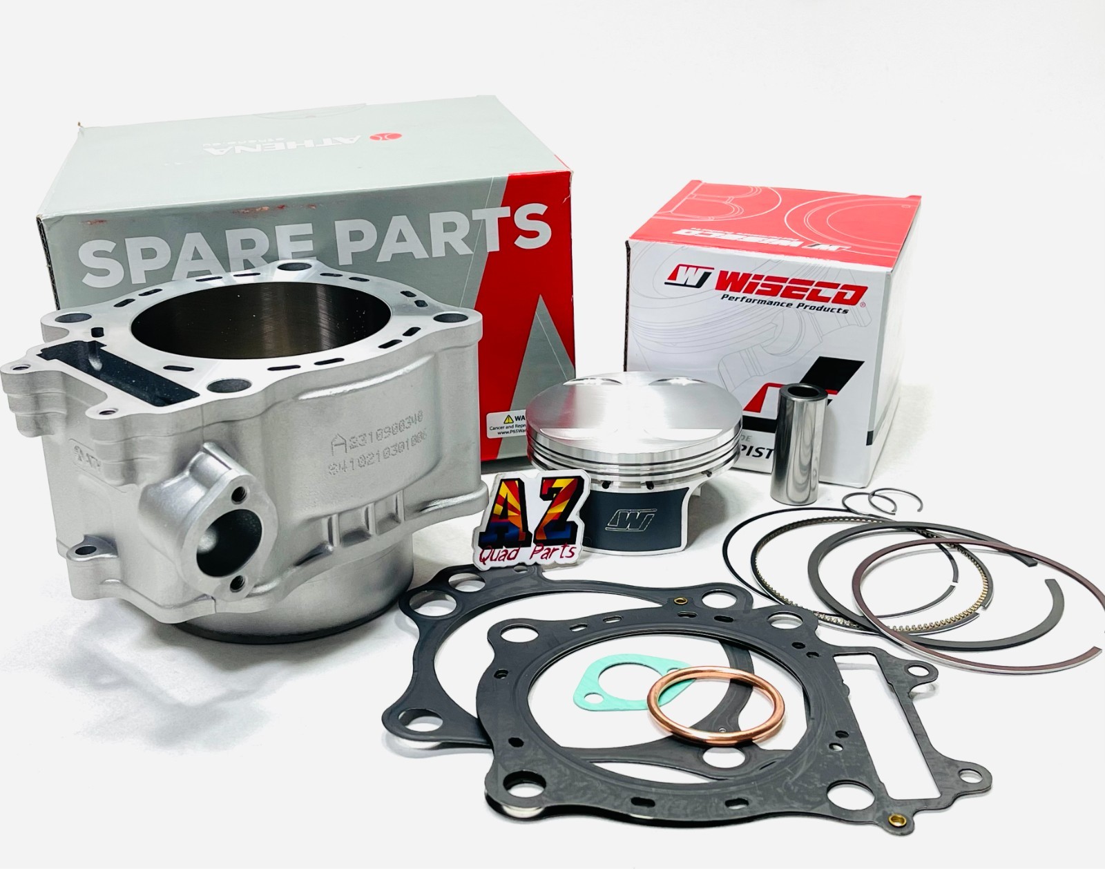17-19 Kawasaki KX250F KX 250 Athena Cylinder Wiseco Piston Top End Gasket Kit 17-19 Kawasaki KX250F KX 250 Athena Cylinder Wiseco Piston Top End Gasket Kit