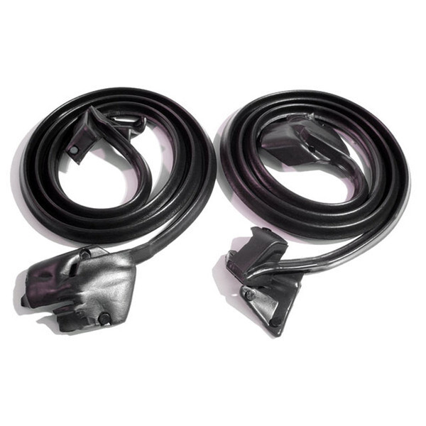 1969-1972 Pontiac Tempest, LeMans, GTO 2 door hardtop door weatherstrip seals