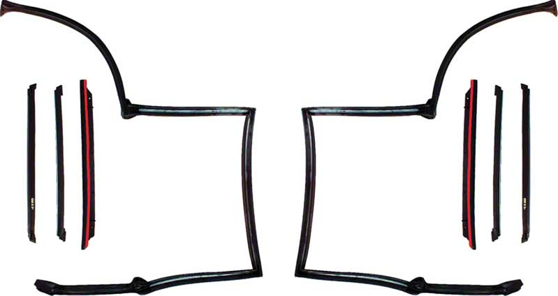 OER T-Top Weatherstrip and Molding Set 1982-1992 Firebird/Trans AM and Camaro