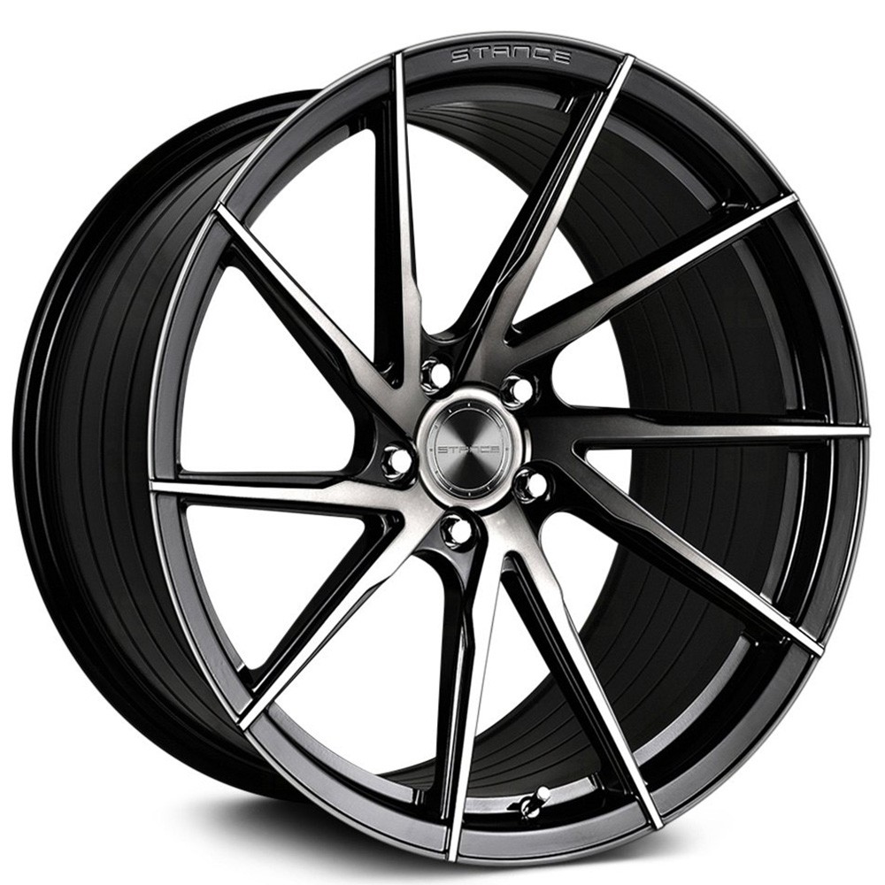 19x8.5/19x10 Stance Wheels SF01 Gloss Black Tinted Face TD Rims (4pcs) 19x8.5/19x10 Stance Wheels SF01 Gloss Black Tinted Face TD Rims (4pcs)