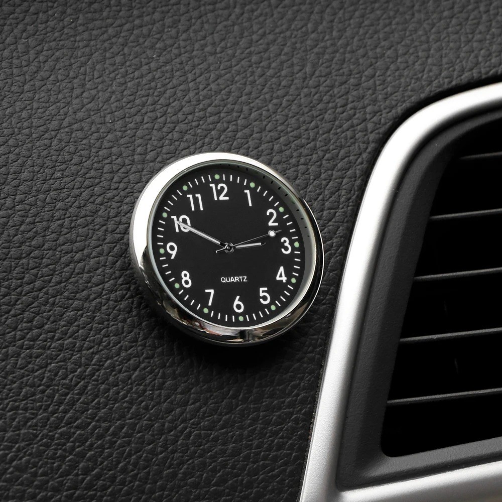 Luminous Clock Auto Car Interior Accessories Stick-On Digital Watch Quartz Clock Luminous Clock Auto Car Interior Accessories Stick-On Digital Watch Quartz Clock
