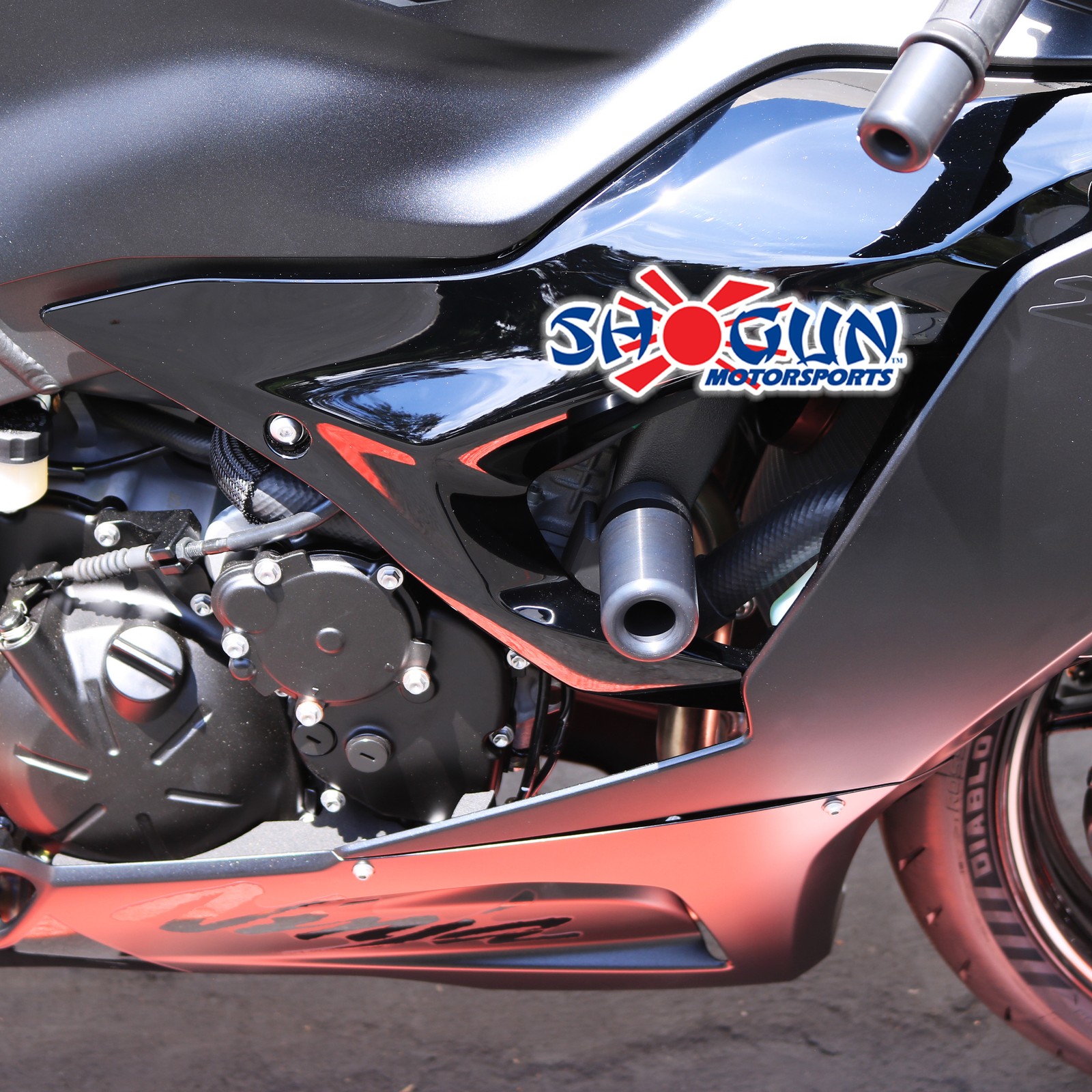 Shogun Complete Slider Kit - Black - Guards Shogun Complete Slider Kit - Black - Guards