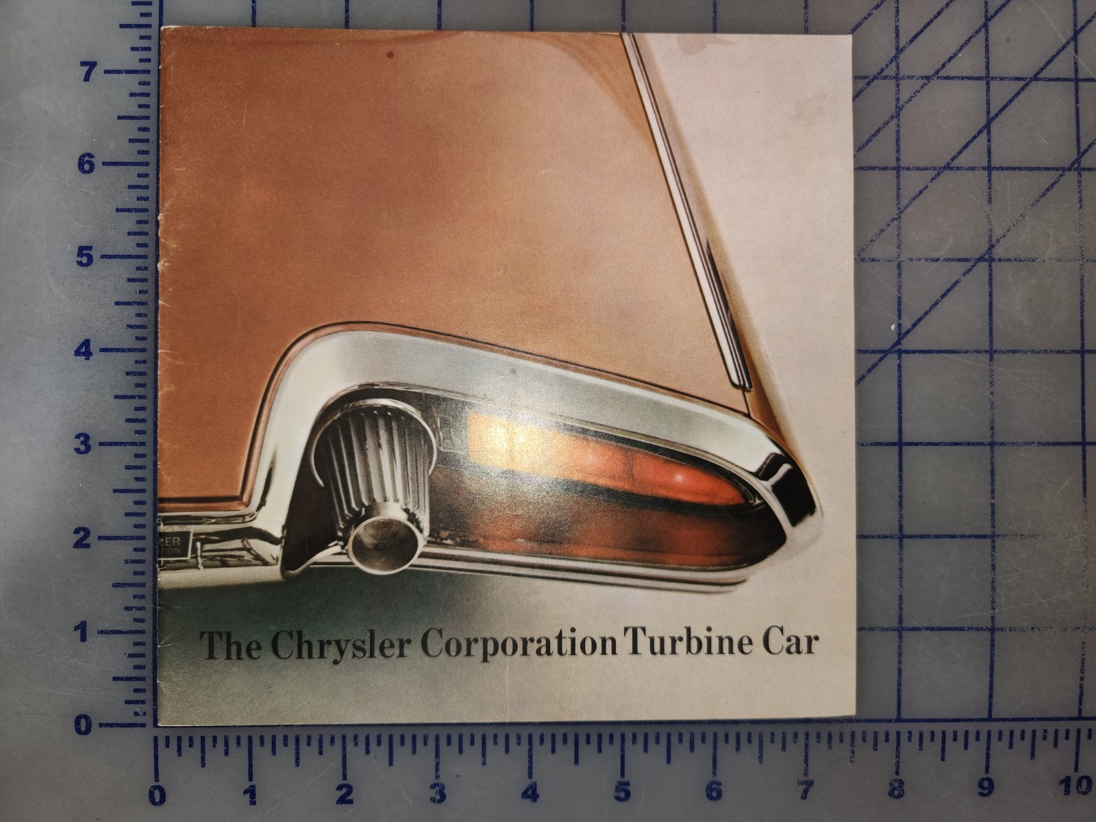 1963 1964 Chrysler Turbine Car Concept Brochure Original 1963 1964 Chrysler Turbine Car Concept Brochure Original