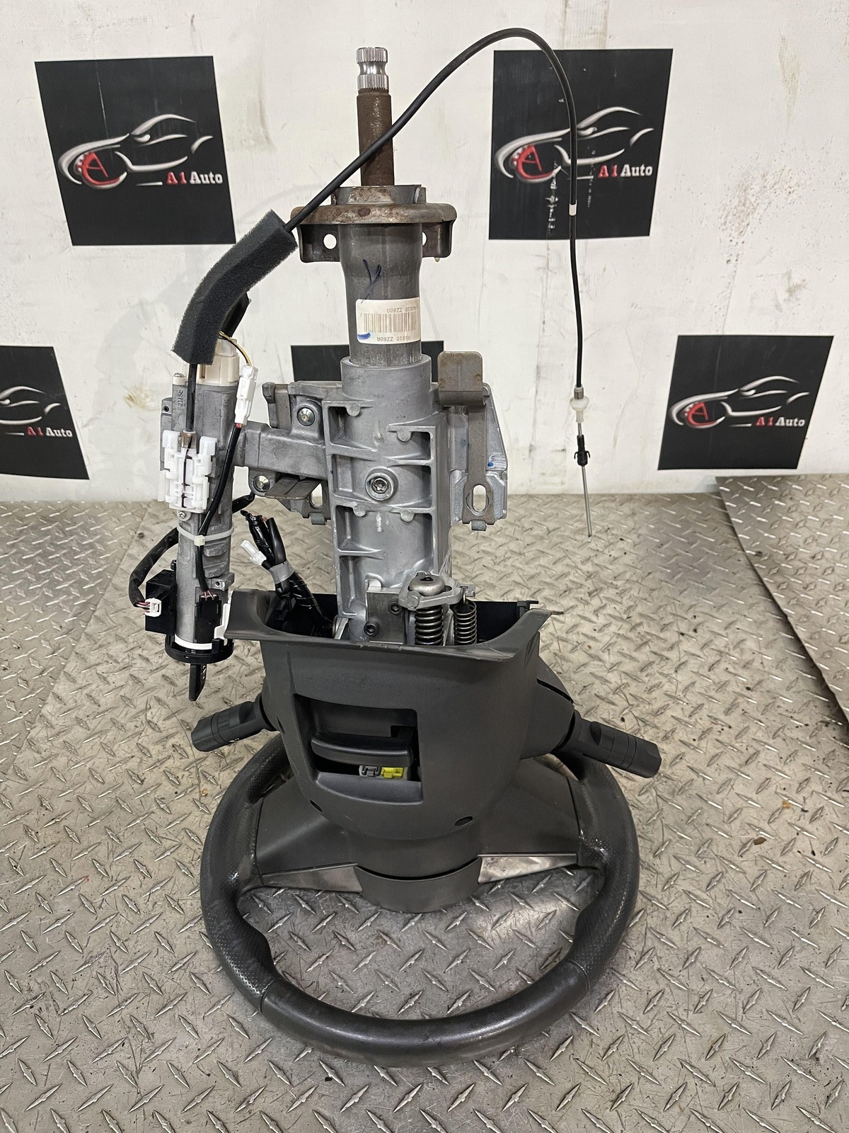 10-15 Nissan Xterra Floor Shift Steering Column Assembly Tested Oem 10-15 Nissan Xterra Floor Shift Steering Column Assembly Tested Oem