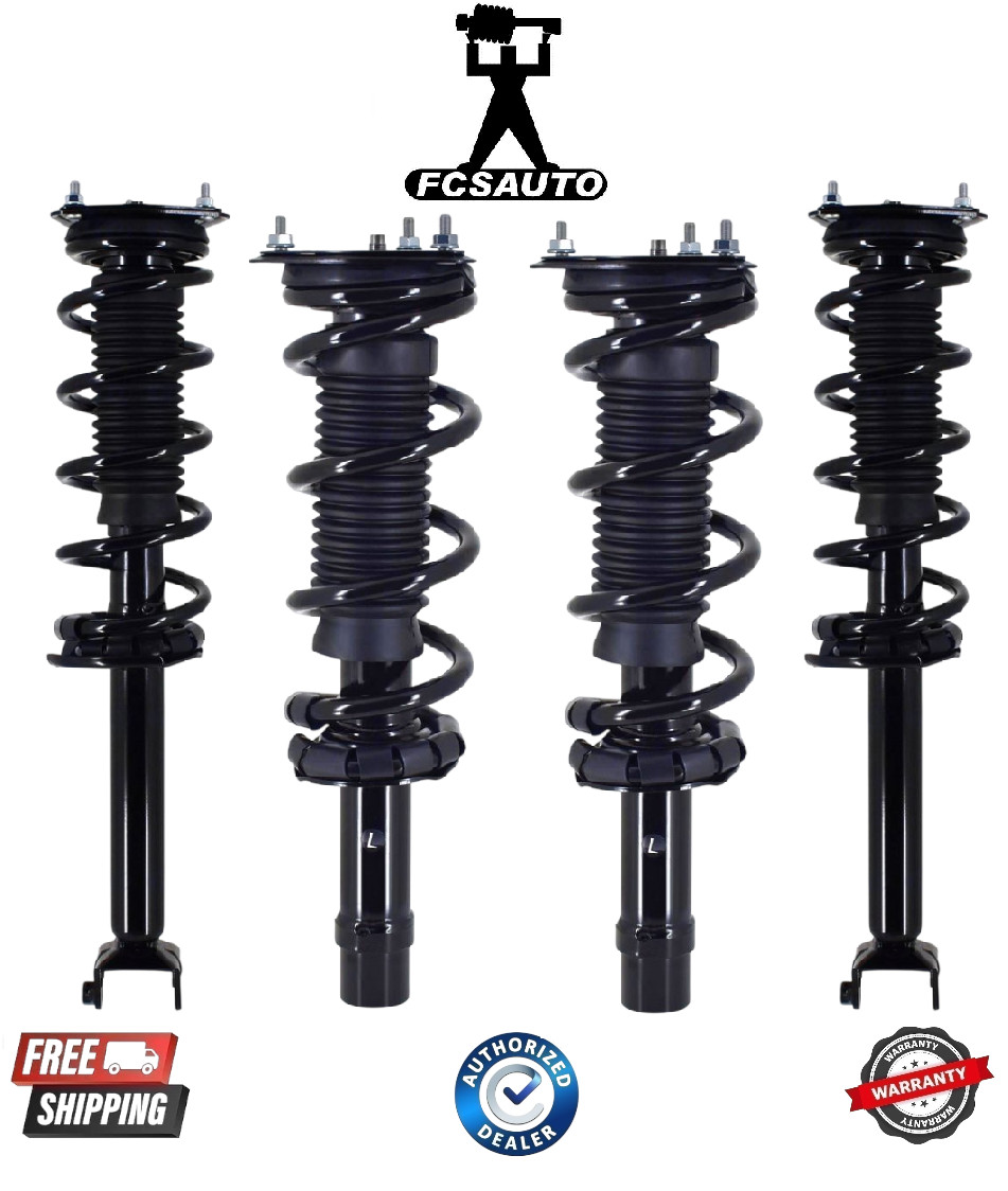 Complete FCS Kit Front & Rear Coil Spring Assembly For 14-24 Infiniti Q50 AWD Complete FCS Kit Front & Rear Coil Spring Assembly For 14-24 Infiniti Q50 AWD