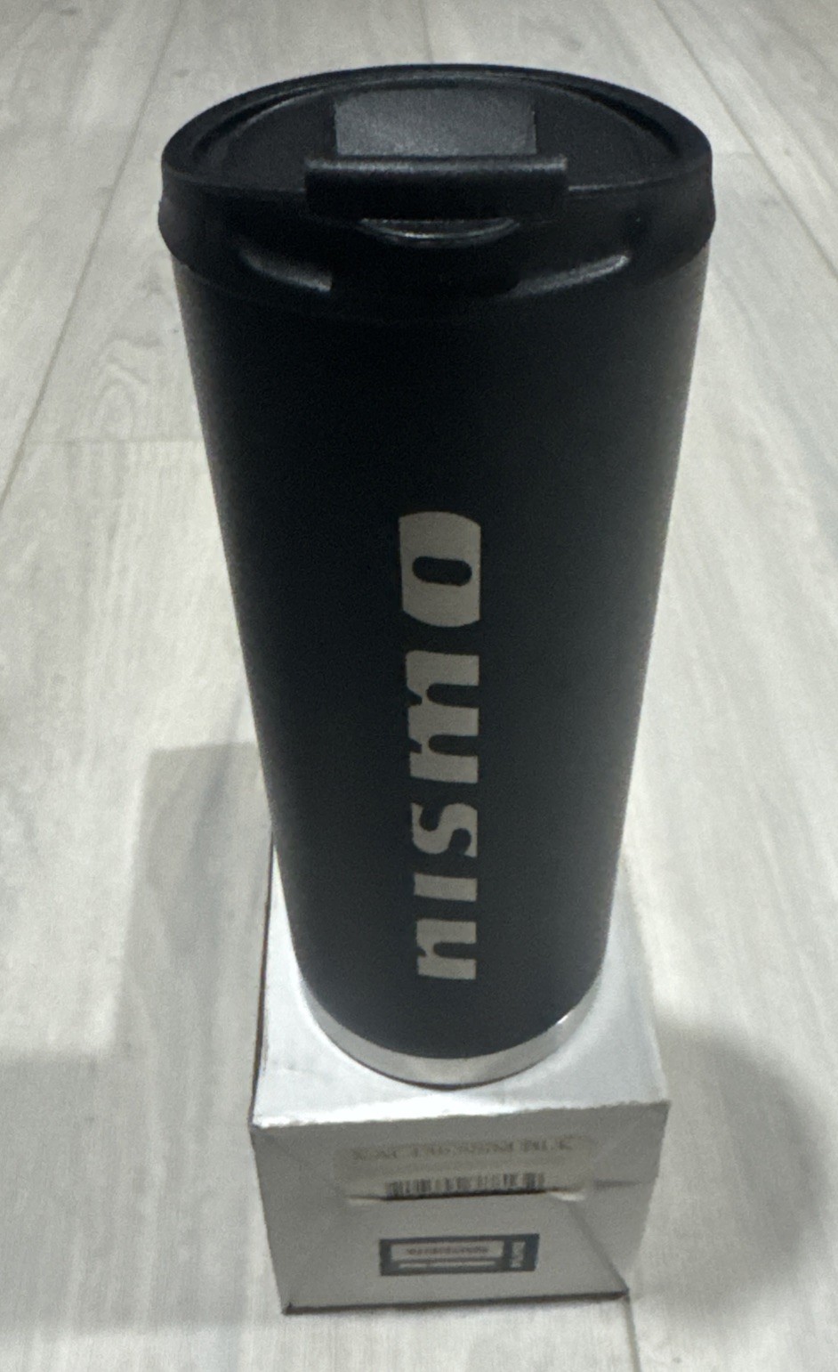 NISMO NISSAN Black Vacuum Tumbler Mug Stainless Steel Licensed Product NISMO NISSAN Black Vacuum Tumbler Mug Stainless Steel Licensed Product