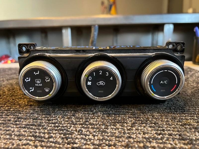 2015-2016 Subaru Impreza Manual A/C Heater Climate Control Panel OEM Assembly