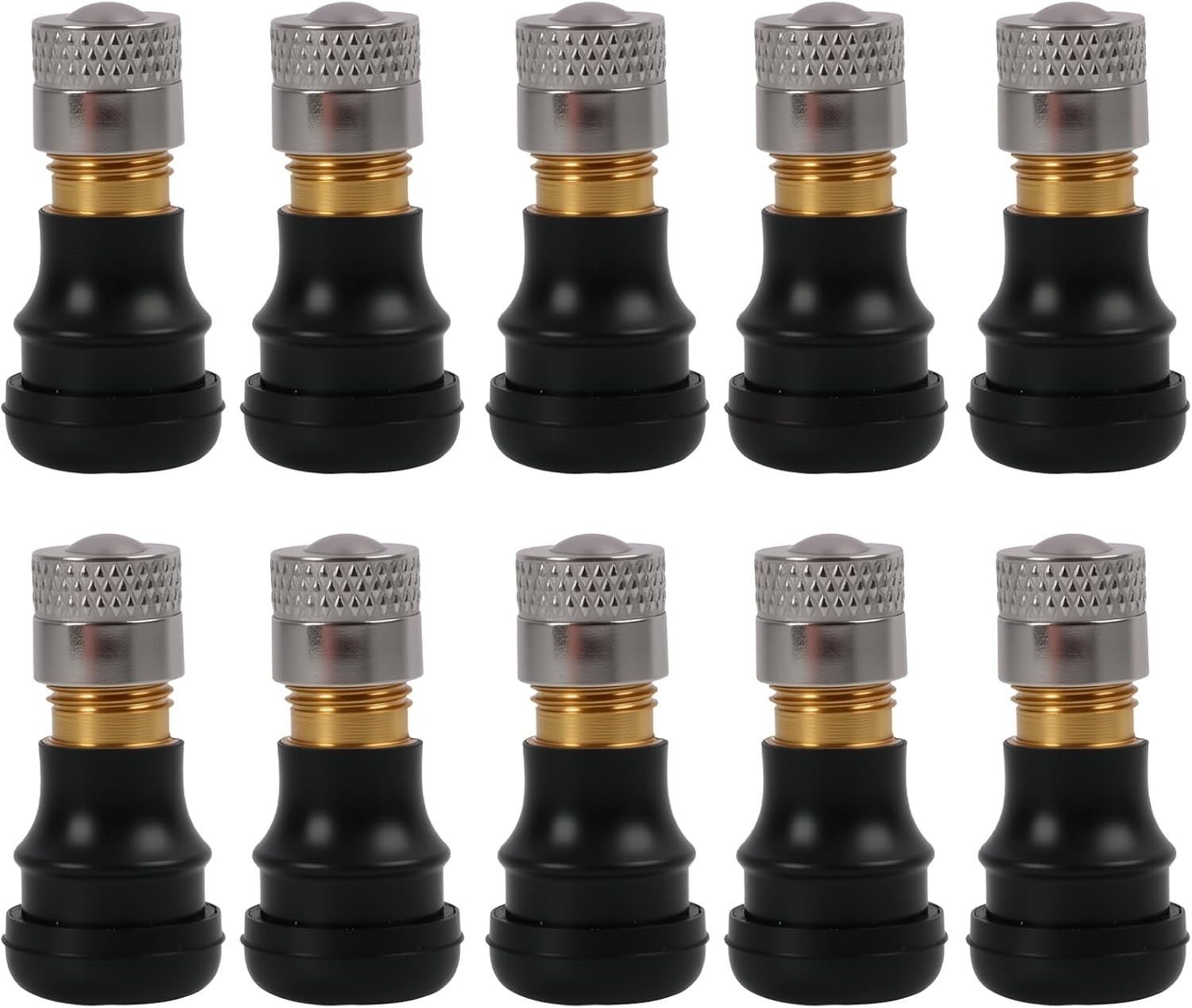 10 Pcs Tubeless Tire Valve Stems for Electric Scooter, Vacuum Valve Accessories 10 Pcs Tubeless Tire Valve Stems for Electric Scooter, Vacuum Valve Accessories