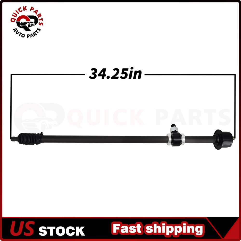 32'' - 42'' Universal Collapsible Racing Steering Column w/ Removable Wheel Hub
