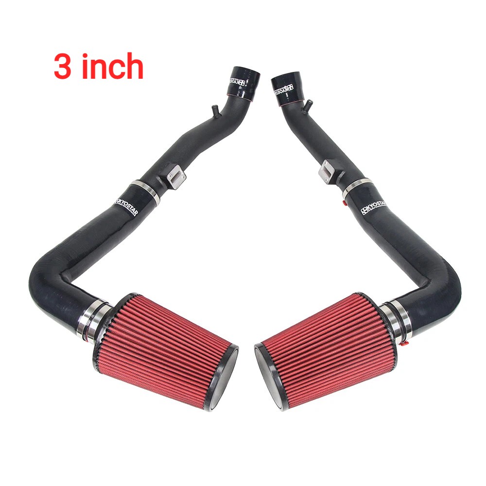 3'' Cold Air Intake System For 2009+ Nissan 370Z INFINITI G37 Q60 3.7L V6 Turbo