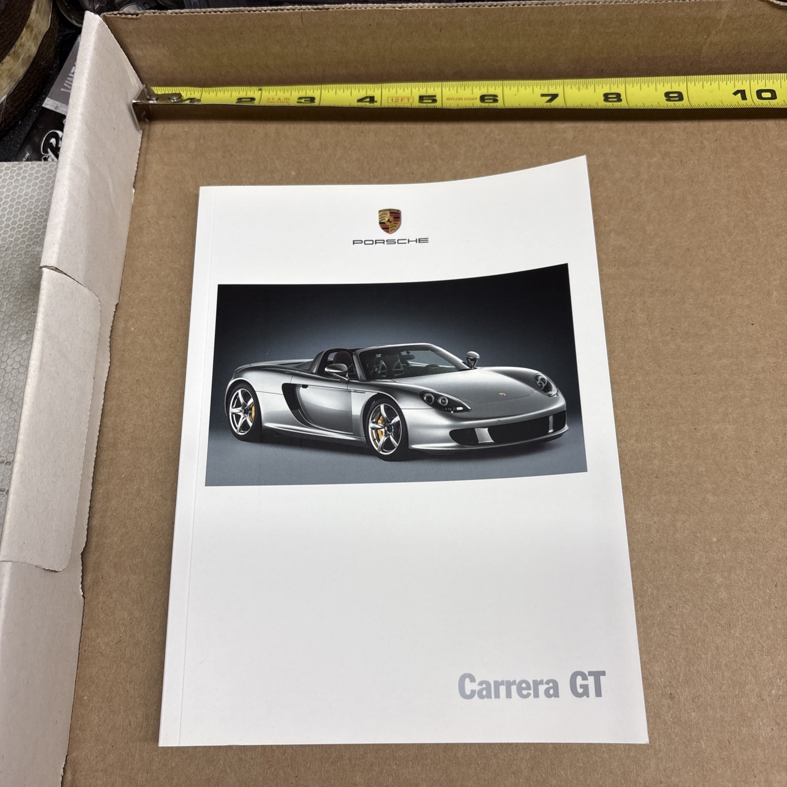 2003 Porsche Carrera GT 48-page Original Car Sales Brochure Catalog 2004 2003 Porsche Carrera GT 48-page Original Car Sales Brochure Catalog 2004