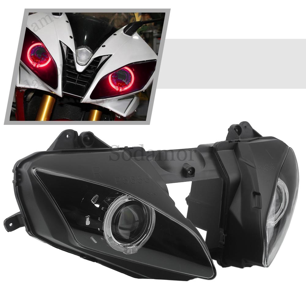 Motorcycle Headlight Assembly For YAMAHA YZF R6 2006 2007 YZFR6 Accessories HID