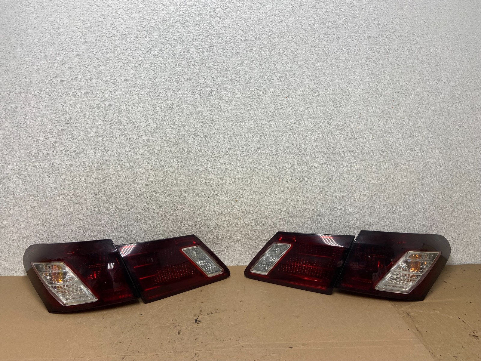 2007 - 2009 Lexus ES350 Left+Right Set Smoked Tail Lights AF4592 DG