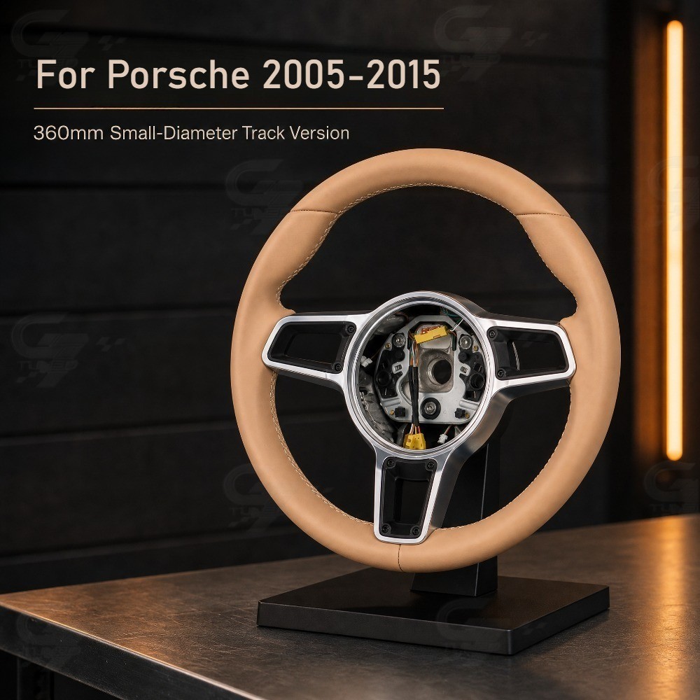 360mm Small Diameter Steering Wheel For Porsche 911 Carrera Turbo GT3 2005-2015
