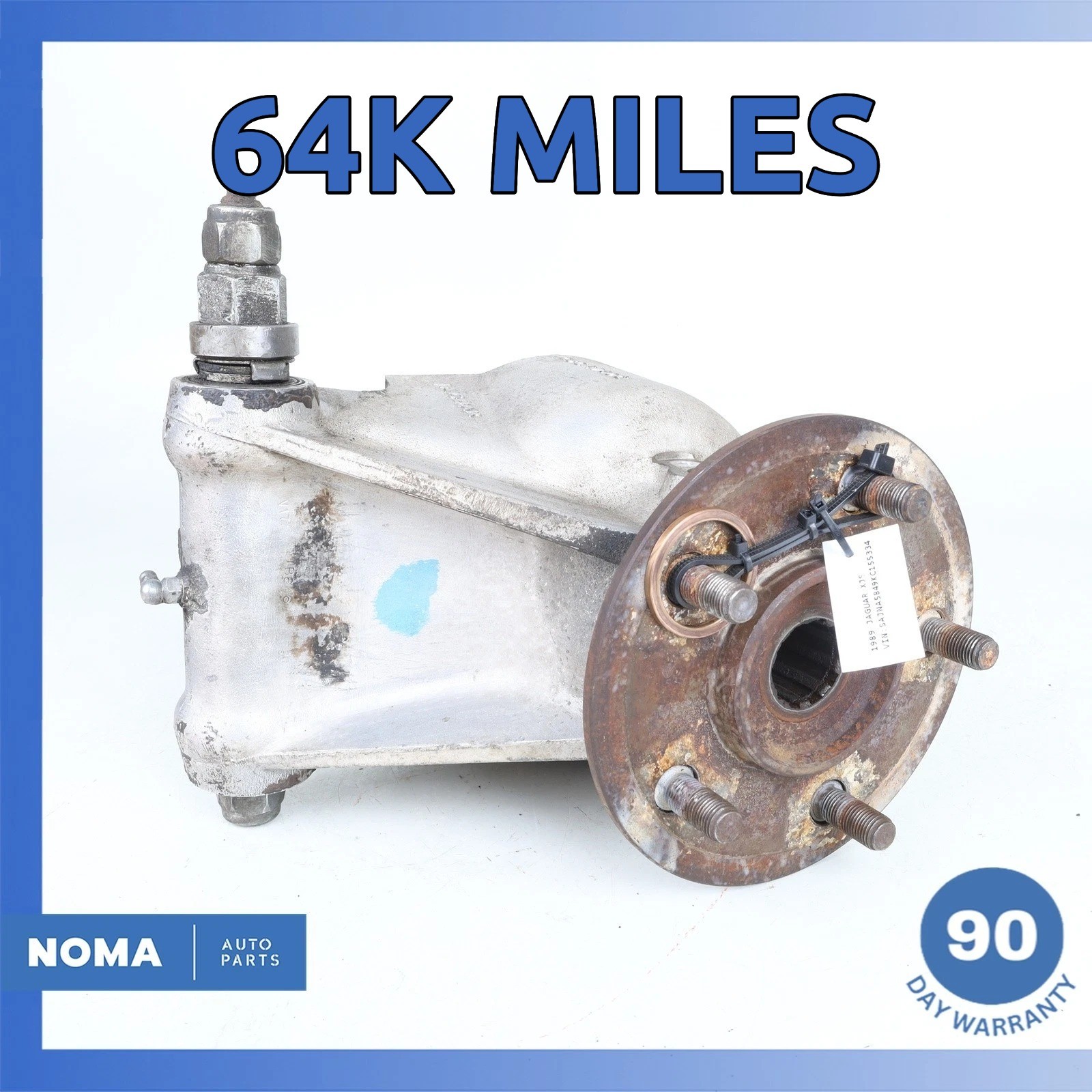 87-91 Jaguar XJS Series 2 Rear Left or Right Side Spindle Knuckle Hub OEM 64k 87-91 Jaguar XJS Series 2 Rear Left or Right Side Spindle Knuckle Hub OEM 64k