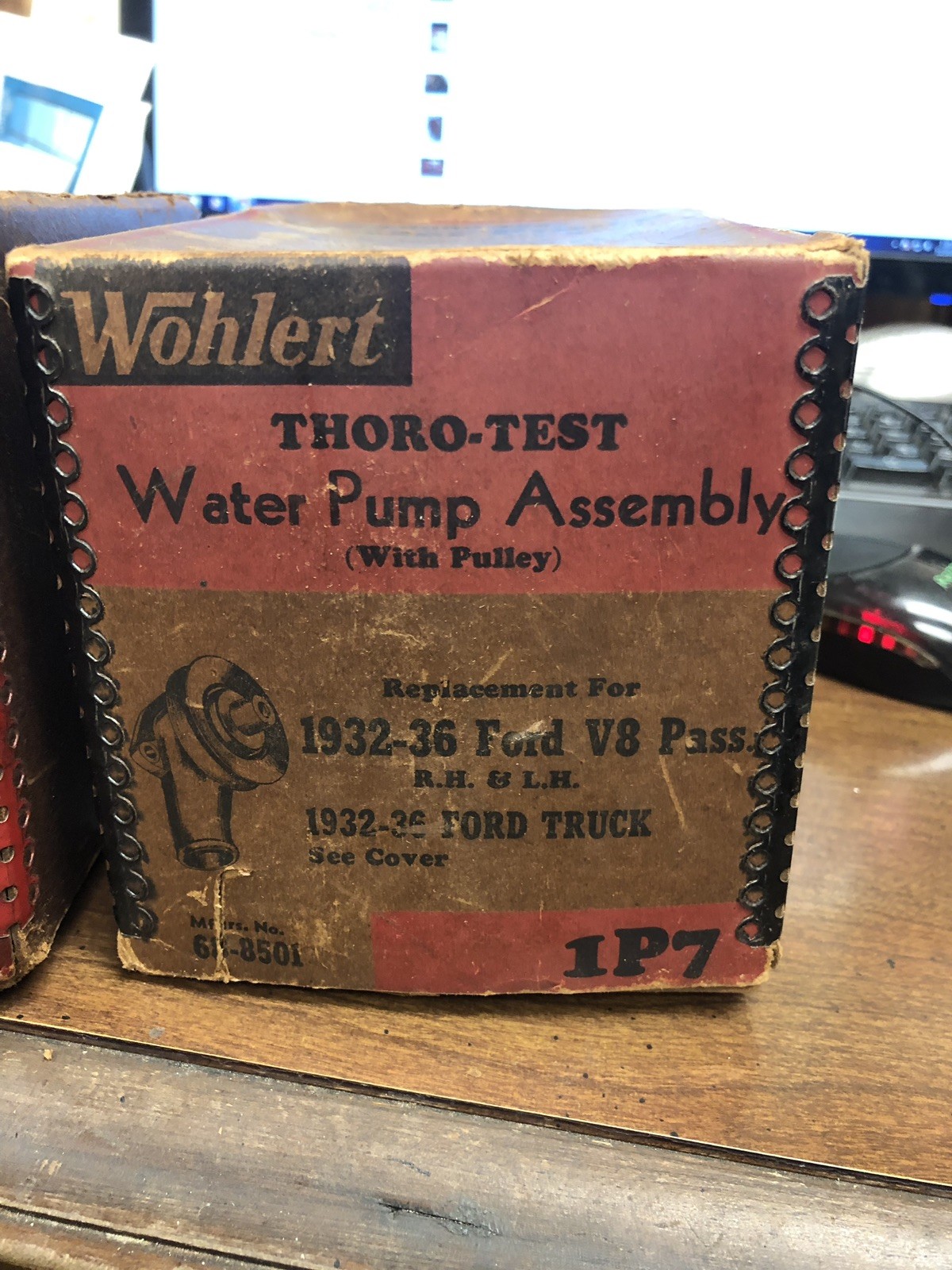 1 Set of 2 Vintage NOS Wohlert Water Pump 1P7 Fits Ford Truck 1932 33 34 35 36 1 Set of 2 Vintage NOS Wohlert Water Pump 1P7 Fits Ford Truck 1932 33 34 35 36