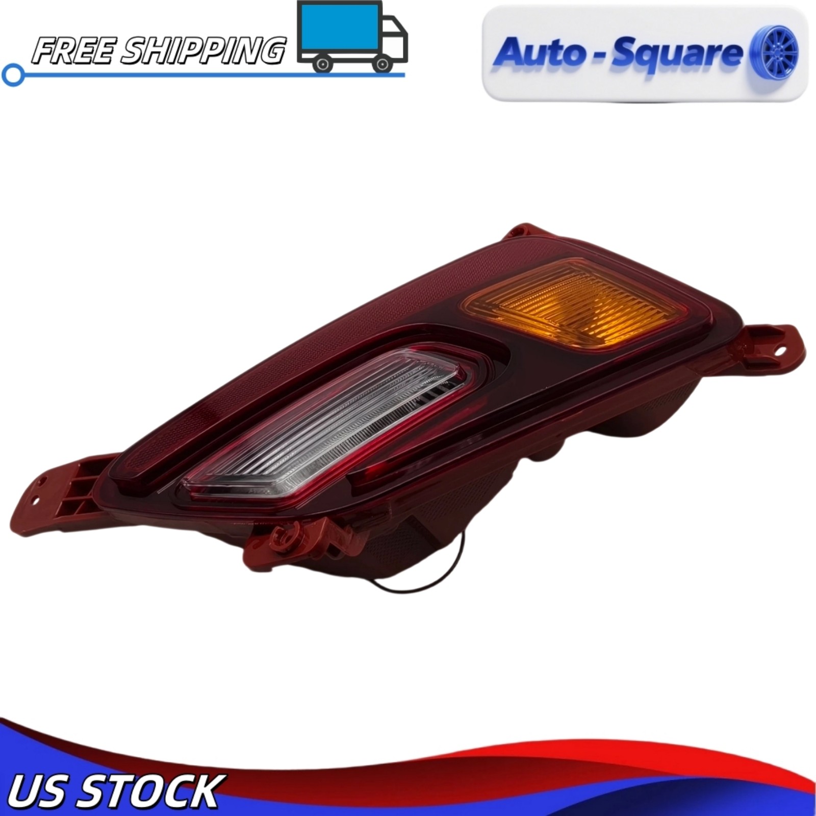 For 18 - 21 Hyundai Kona Rear Left Bumper Tail Light Signal Lamp 92405-J9000 NEW For 18 - 21 Hyundai Kona Rear Left Bumper Tail Light Signal Lamp 92405-J9000 NEW