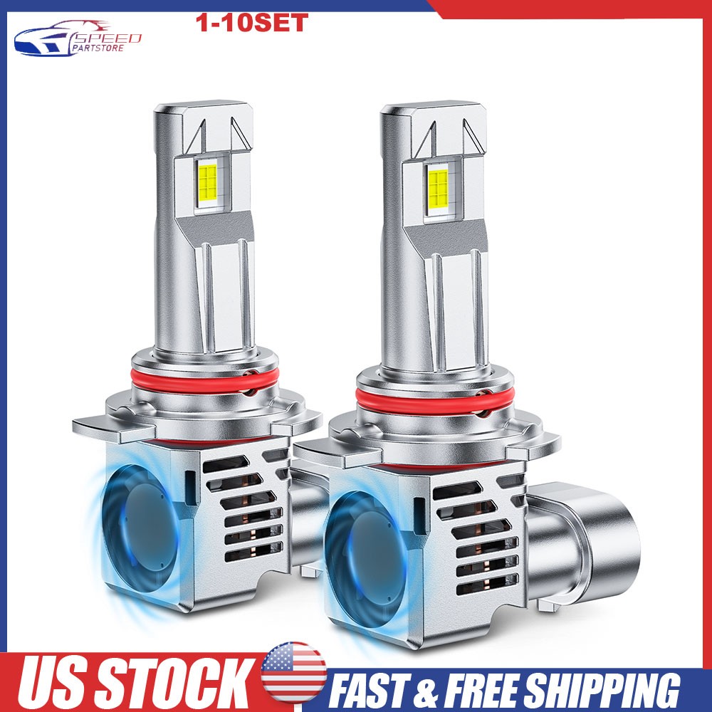 AUXITO 9012 LED Headlight kit High Low Beam 6500K White Plug &Play 100W 2-20x