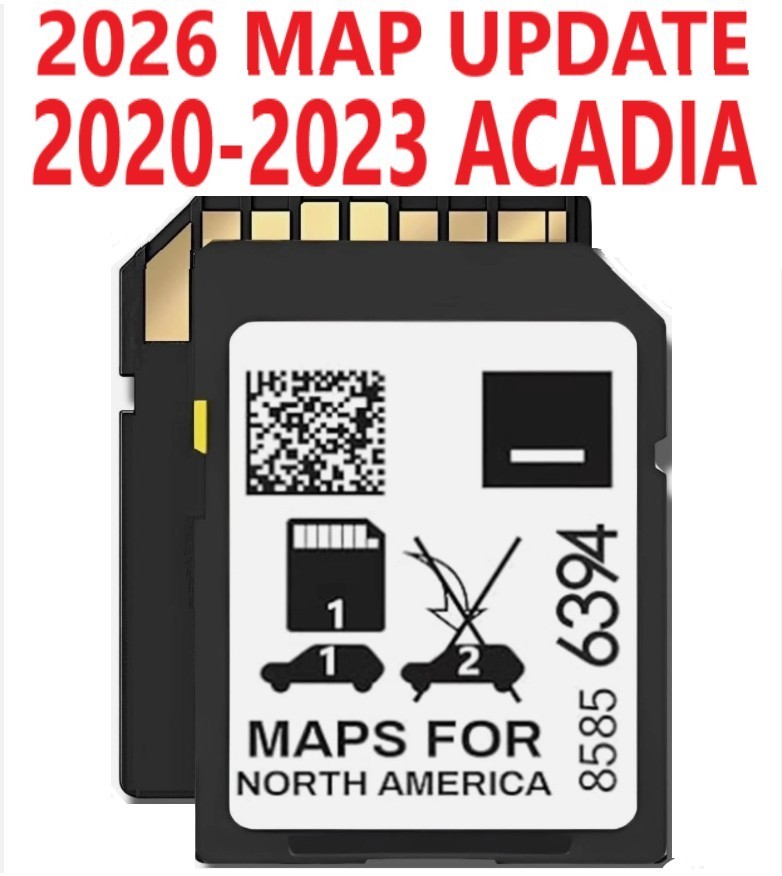*NEW MAPS* Fits: 2020-2023 ACADIA - 2026 UPDATE Navigation SD Card 85856394 32GB *NEW MAPS* Fits: 2020-2023 ACADIA - 2026 UPDATE Navigation SD Card 85856394 32GB