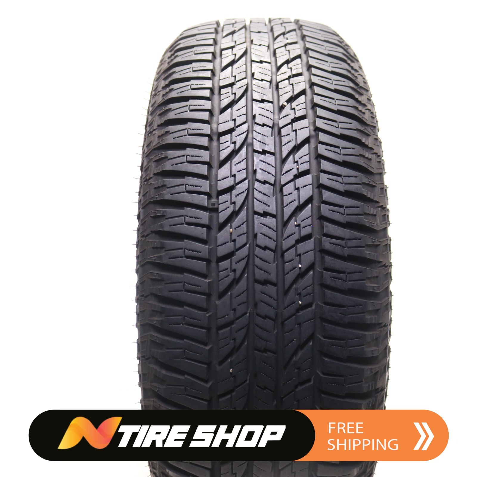 Set of 2 Used 225/60R17 Yokohama Geolandar A/T G015 - 99T - 9.5/32 Set of 2 Used 225/60R17 Yokohama Geolandar A/T G015 - 99T - 9.5/32