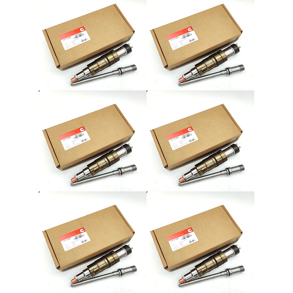 6X 5579419PX Diesel 5579419 2897320 Fuel Injector W/Tube For Cummins ISX15 QSX15 6X 5579419PX Diesel 5579419 2897320 Fuel Injector W/Tube For Cummins ISX15 QSX15
