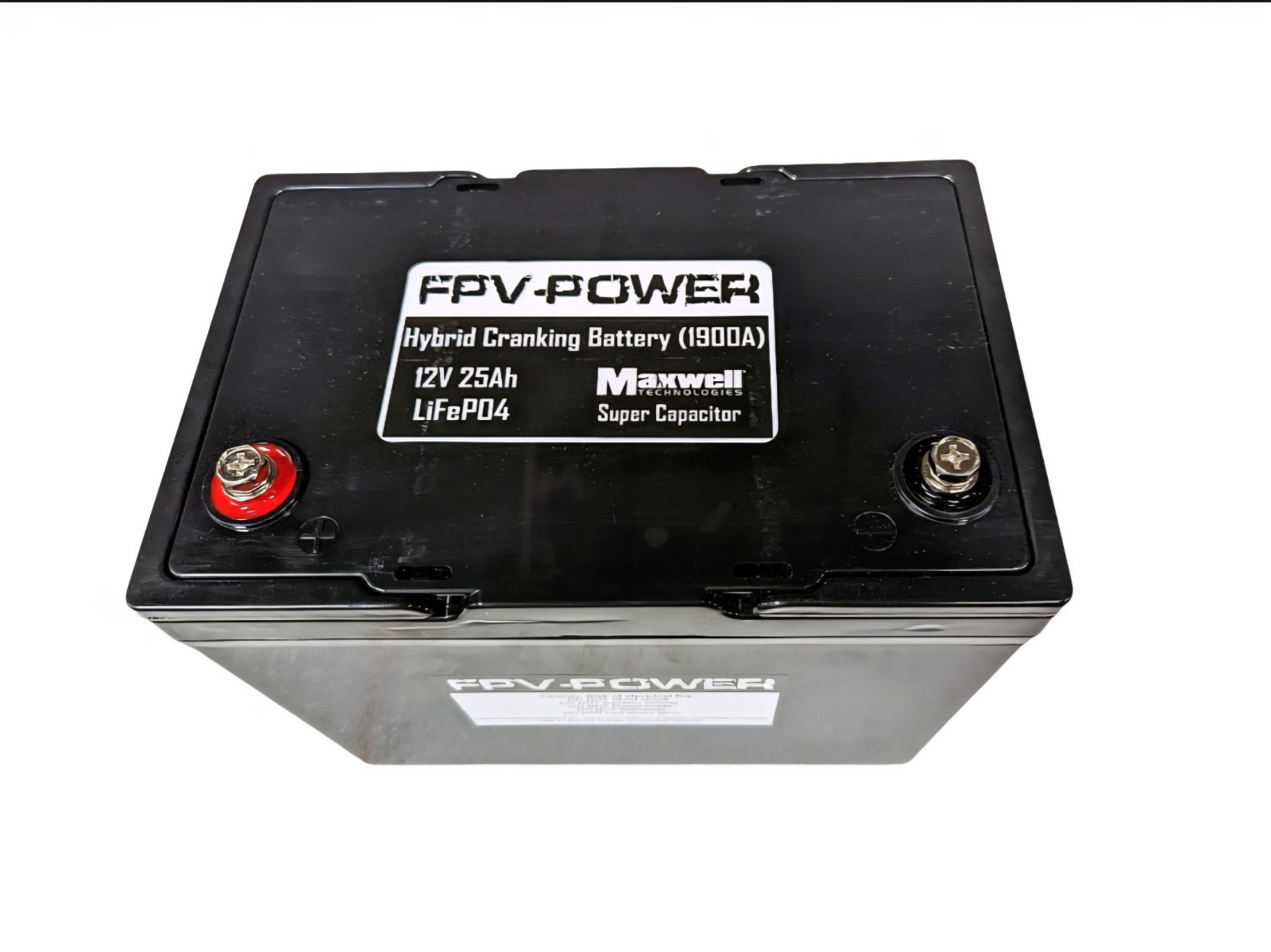 12 Volt - Lithium LifePO4 Starting Battery - 1900 CCA - Group 24 - NEW