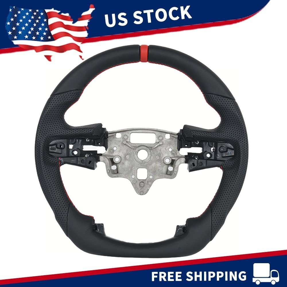 For 2019-2026 Chevy Silverado Sport Steering Wheel 2021-24 Suburban Full Leather
