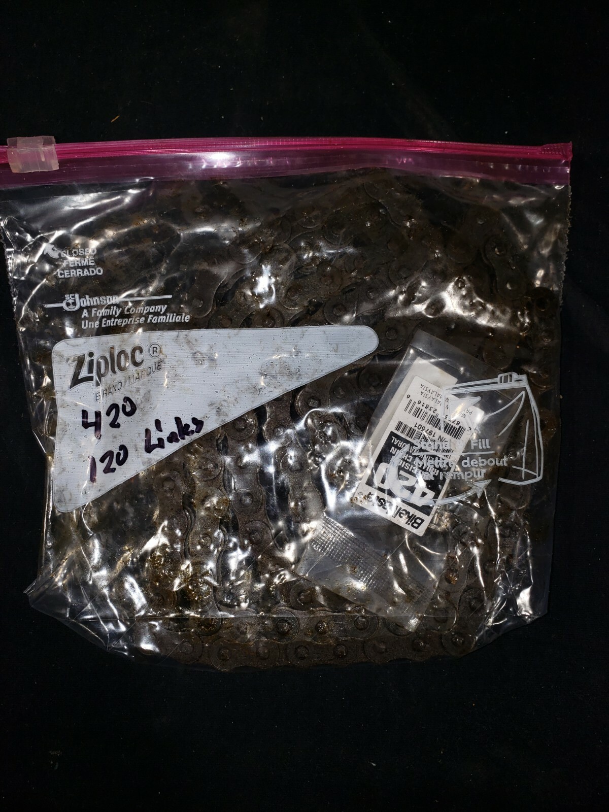 Tsubaki QR Series 420 Chain 120 Links.