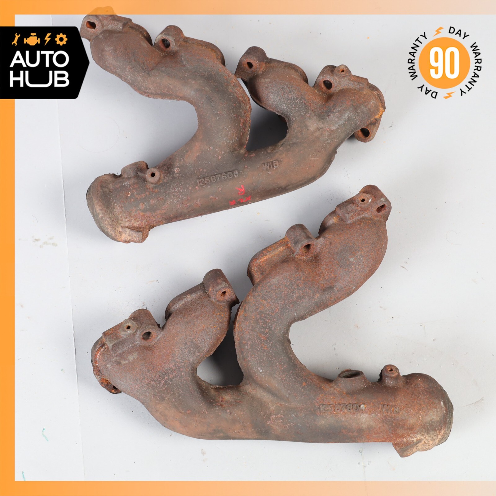 04-09 Cadillac XLR 4.6L V8 Exhaust Manifold Left and Right Side Set OEM 04-09 Cadillac XLR 4.6L V8 Exhaust Manifold Left and Right Side Set OEM