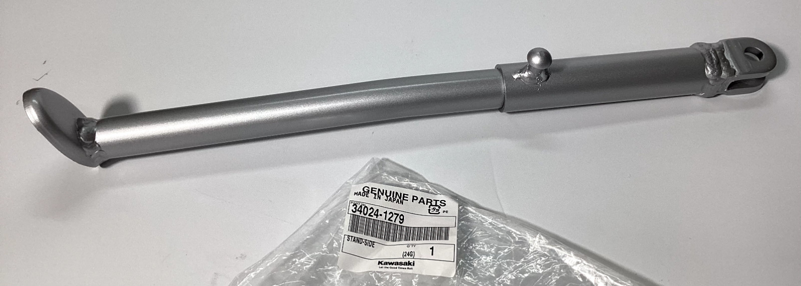 KAWASAKI 1992 91-94 KDX250 95-06 KDX200 KDX220R OEM SIDE STAND ARM BAR New KAWASAKI 1992 91-94 KDX250 95-06 KDX200 KDX220R OEM SIDE STAND ARM BAR New
