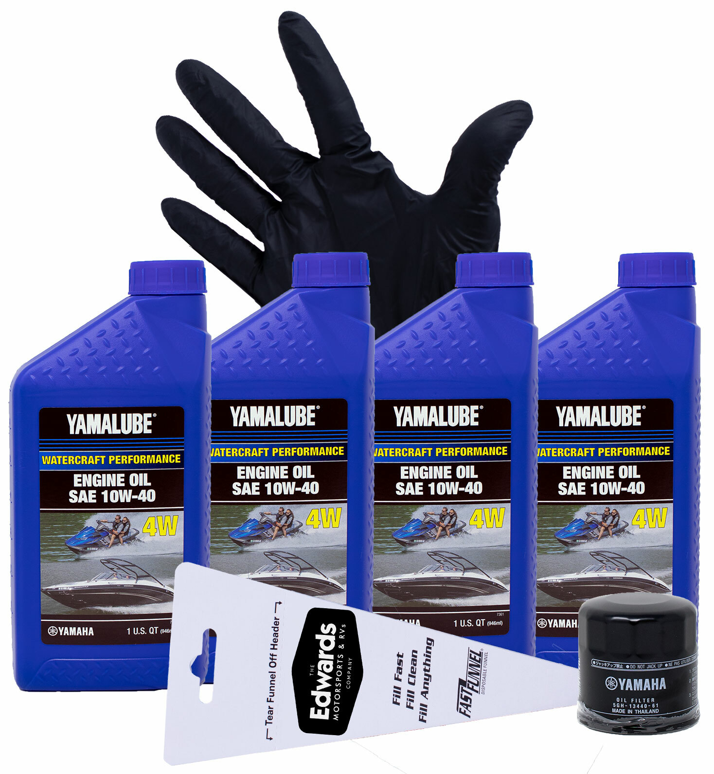 2016 - 2021 Yamaha VX 1050 WaveRunner Watercraft Oil Change Kit 2016 - 2021 Yamaha VX 1050 WaveRunner Watercraft Oil Change Kit