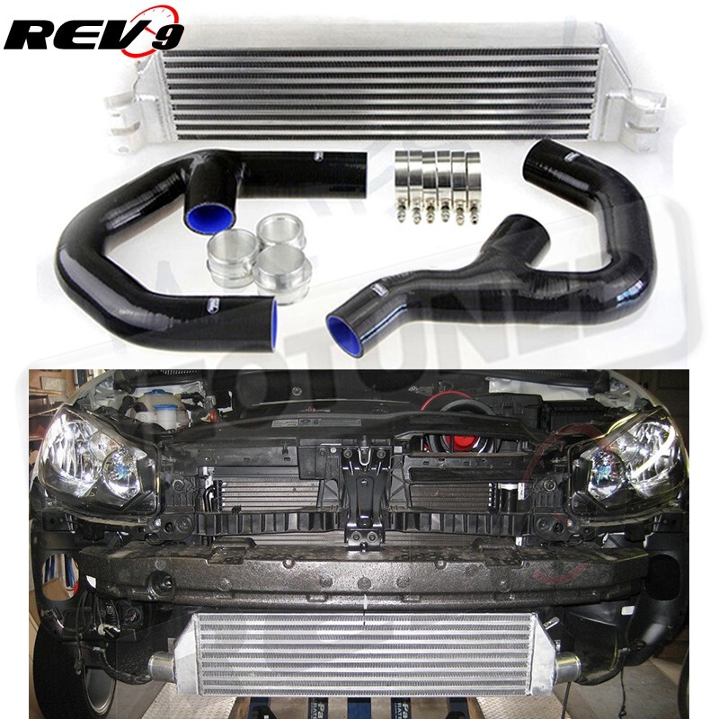 Rev9 Front Mount Intercooler Kit Set Upgrade For Volkswagen GTI MK5 2006-09 2.0T Rev9 Front Mount Intercooler Kit Set Upgrade For Volkswagen GTI MK5 2006-09 2.0T
