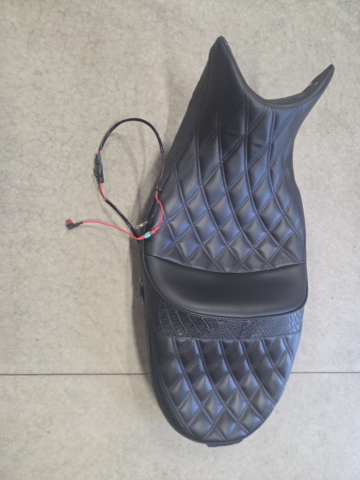 15 Ducati Multistrada Corbin Seat Black Leather Made In USA Motorcycle Seat 15 Ducati Multistrada Corbin Seat Black Leather Made In USA Motorcycle Seat