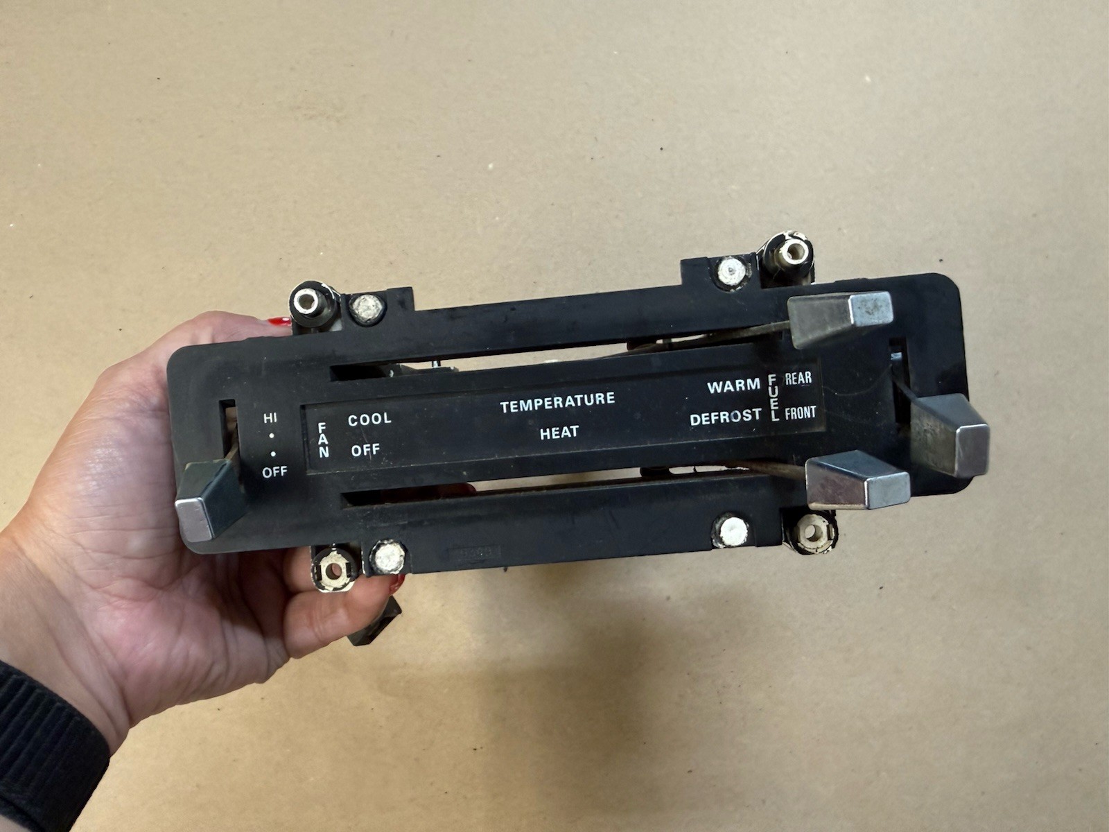 1978 1979 Ford Truck heat control unit With Aux. Fuel Switch OEM NO AC 78 79