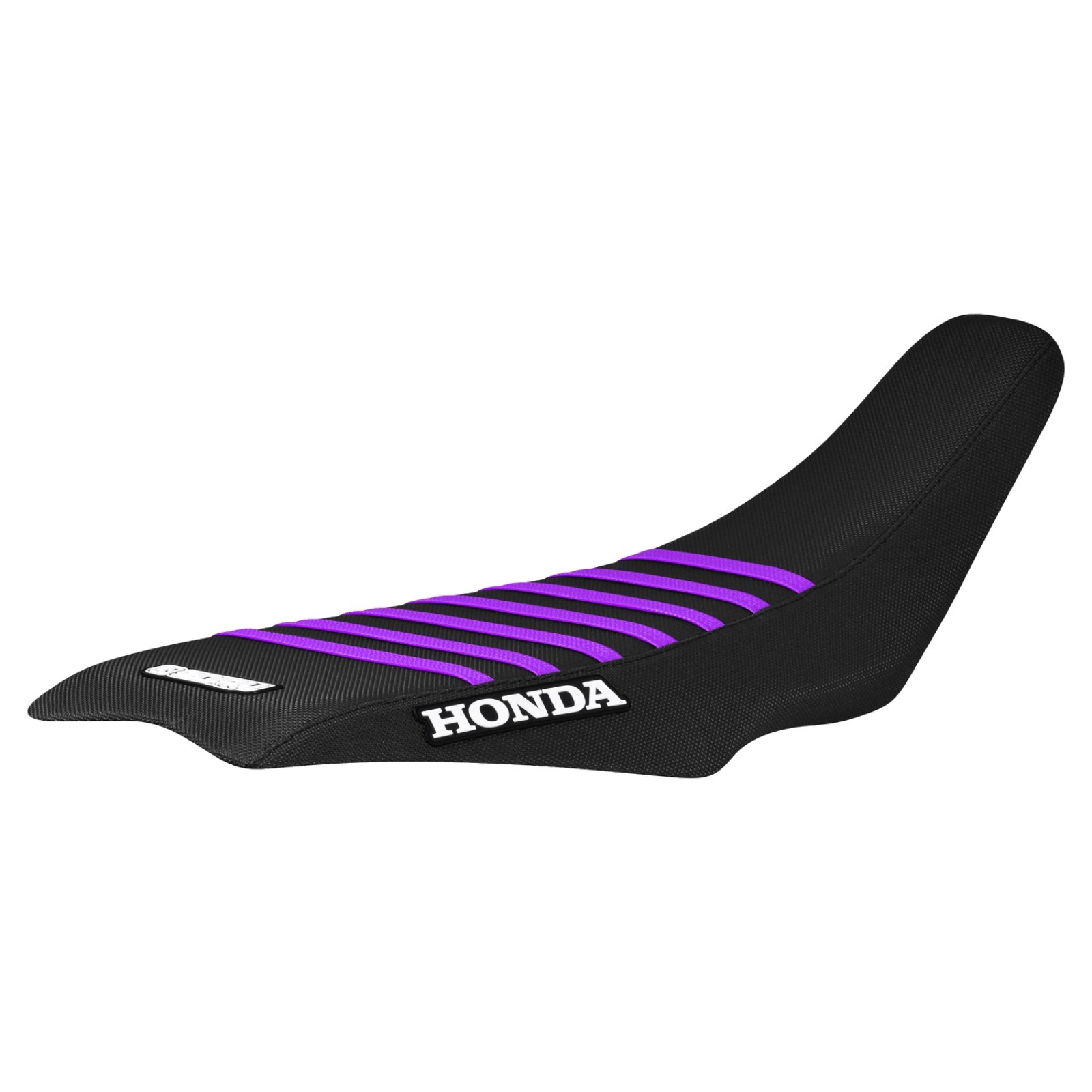2004-2018 Honda TRX 450 R ER Seat Cover all BLACK w/ PURPLE ribs #197 2004-2018 Honda TRX 450 R ER Seat Cover all BLACK w/ PURPLE ribs #197