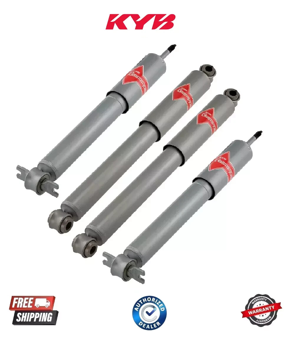KYB Heavy Duty Front & Rear Shocks Absorbers Kit Set of 4 for Toyota Tacoma RWD