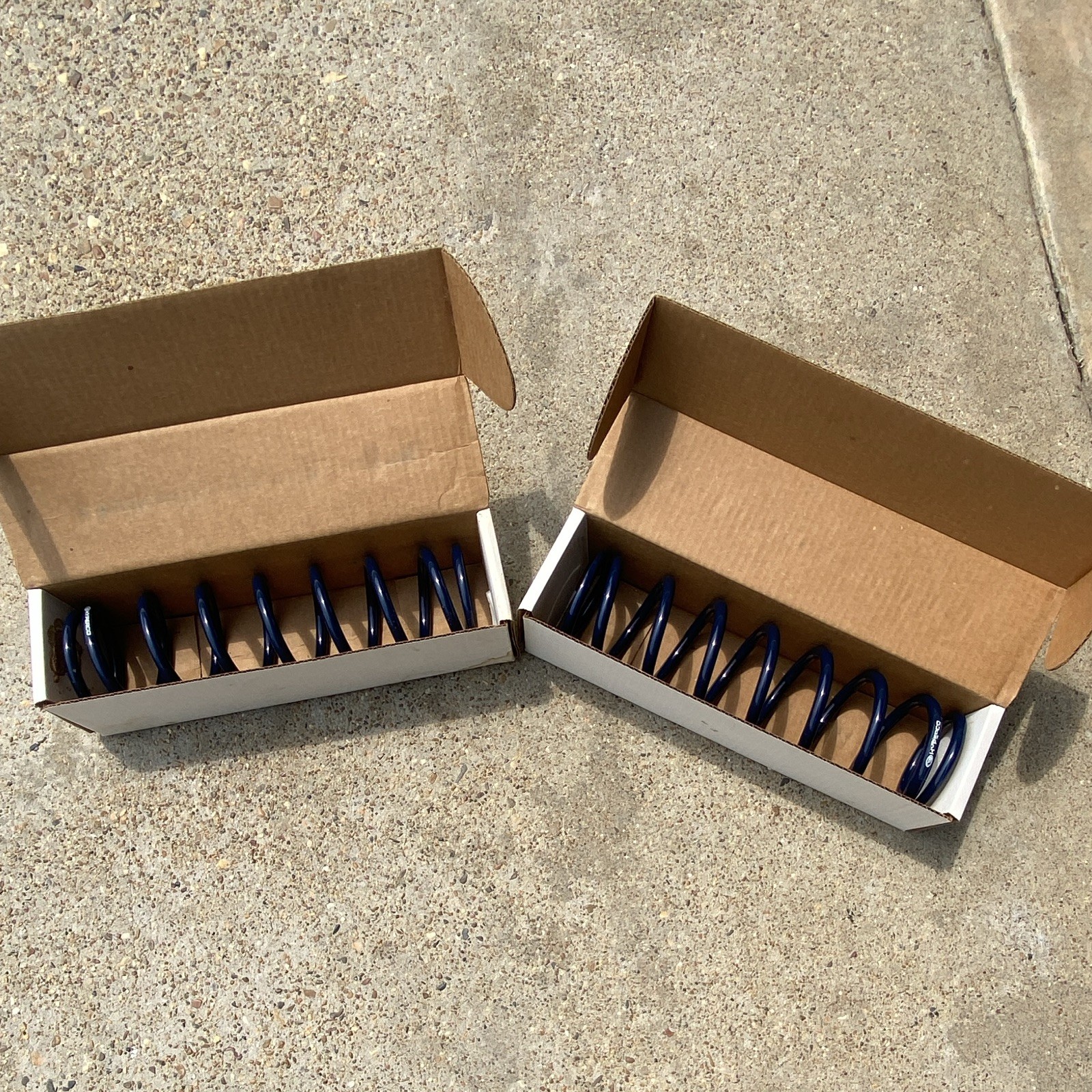 Pair Of Hyperco Hypercoil 7 Inch Coilover Spring 187B0175 Pair Of Hyperco Hypercoil 7 Inch Coilover Spring 187B0175