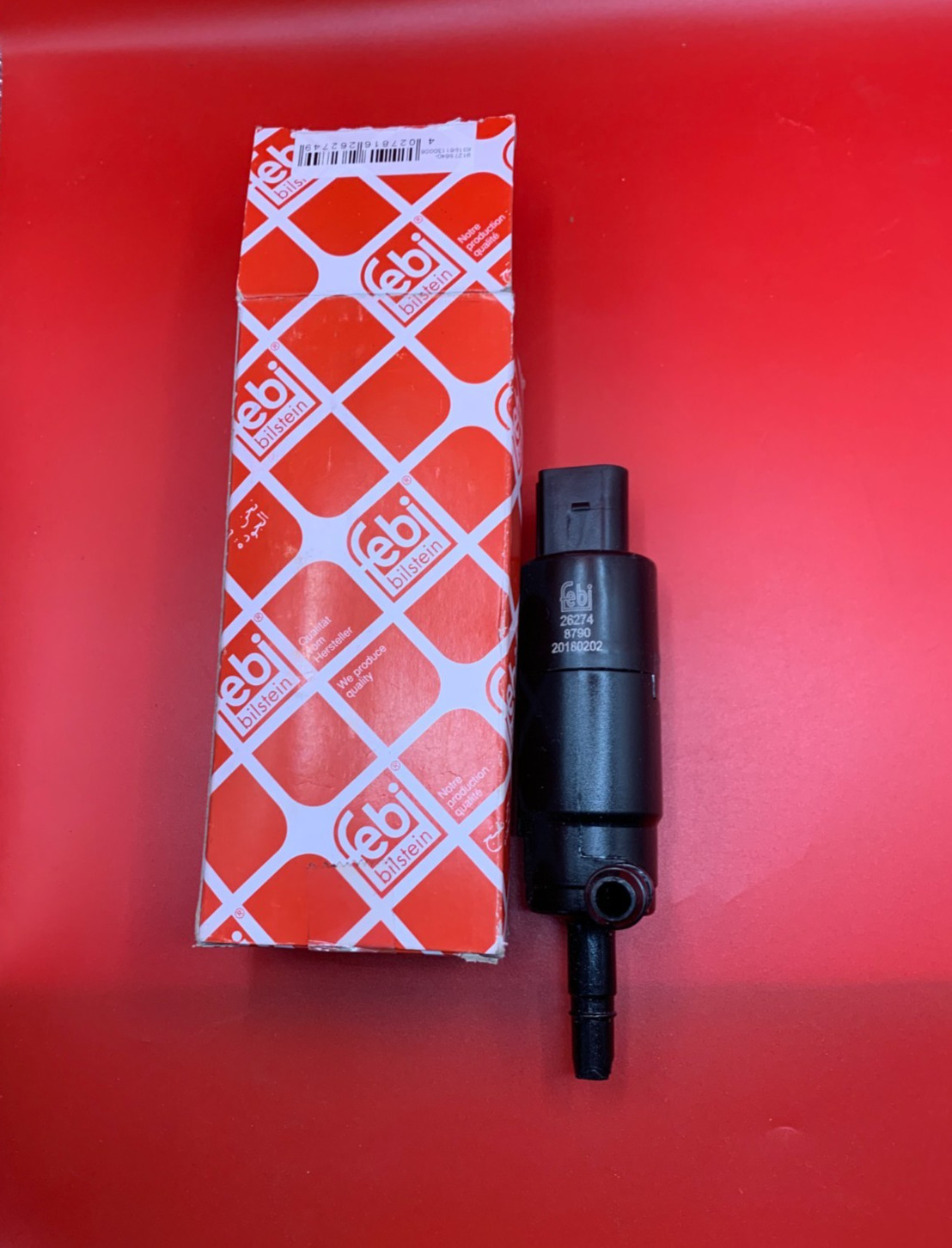Headlight Washer Pump Febi Bilstein 26274 3B7955681 Headlight Washer Pump Febi Bilstein 26274 3B7955681