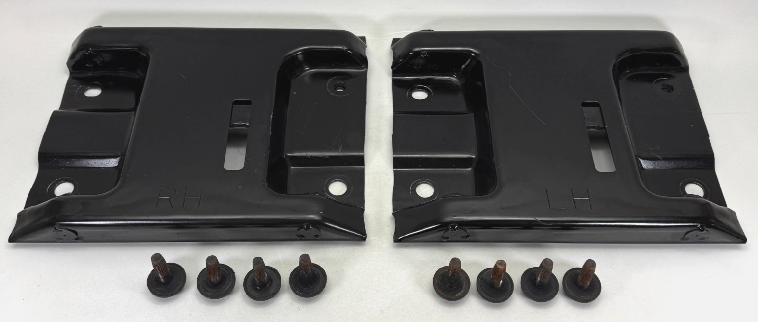 97-02 Ford Econoline E150 E250 E350 Van 2nd Row Captain Chair Brackets OEM Pair
