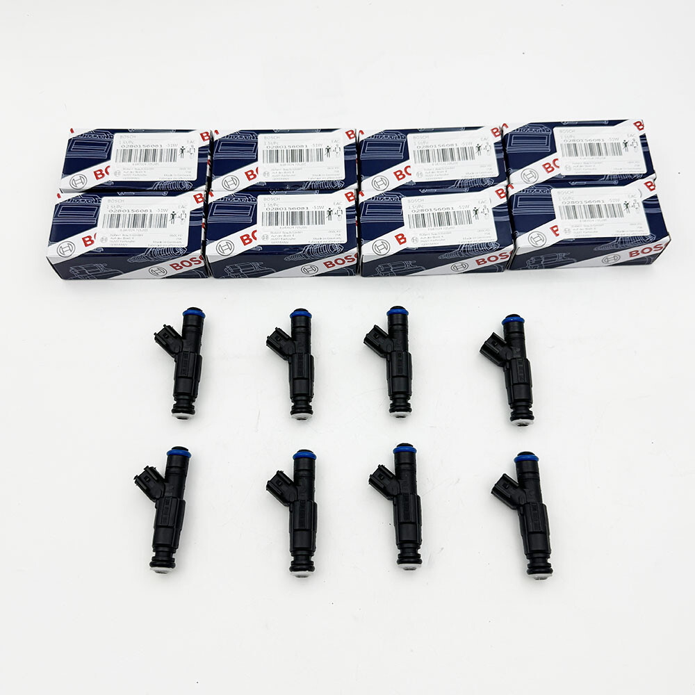 8X Genuine OEM BOSCH Fuel Injectors 0280156081 for MerCruiser Volvo Penta V8 8X Genuine OEM BOSCH Fuel Injectors 0280156081 for MerCruiser Volvo Penta V8