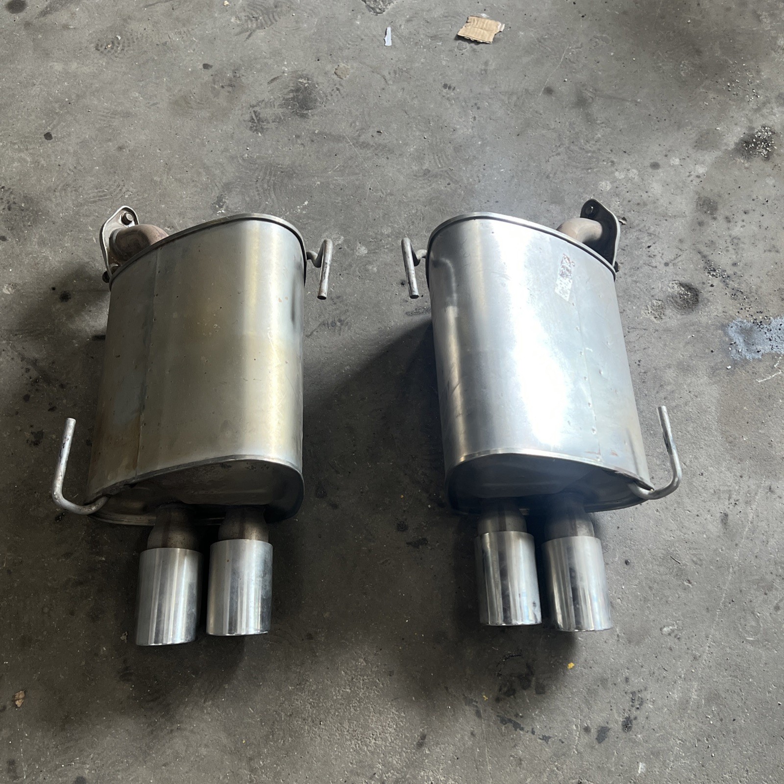 2015-2021 Subaru WRX STI OEM Exhaust Silencer Set Muffler Mufflers (K)