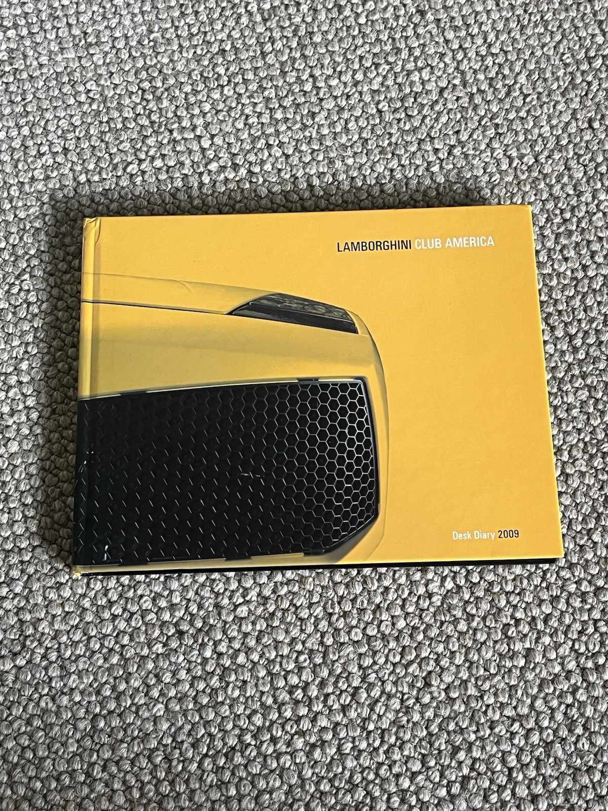 2009 Lamborghini Desk Diary Book - Gallardo Reventon 350GTV 400GT P140 Concept