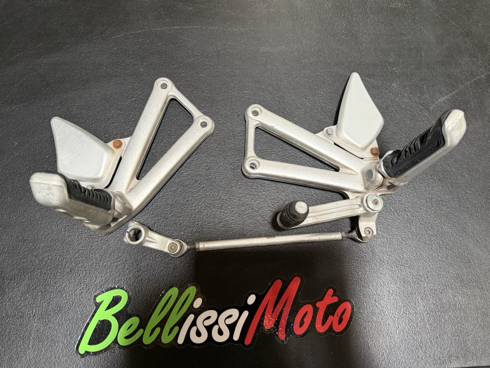 OEM Ducati ST2 ST3 ST4 1998-2007 Rearsets Footpegs Shift Lever Linkage Assembly OEM Ducati ST2 ST3 ST4 1998-2007 Rearsets Footpegs Shift Lever Linkage Assembly